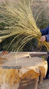 469K views · 10K reactions | Wicker baskets. In the early days, carpenters would have other skills. At that time, we were poor and tried to make what our families needed【阿木爷爷Grandpa Amu】 #阿木爷爷GrandpaAmu #手工 #工藝品 #木工 | 阿木爷爷Grandpa Amu | Facebook