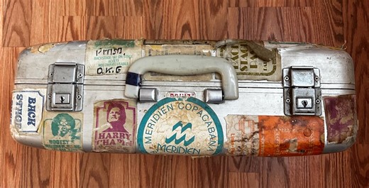 Vintage 1970s Aluminum Camera Case W/ Original Rock Backstage Passes | Retro Music Memorabilia Storage | One-of-a-kind Decor - Etsy