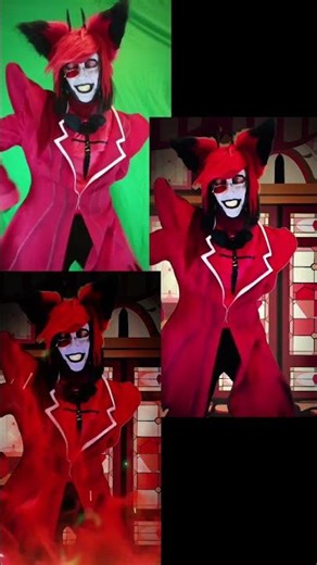 Hazbin Hotel Alastor The Radio Demon Cosplay Backstage ‪@StudioAccantus‬ Sznurki Władzy #alastor