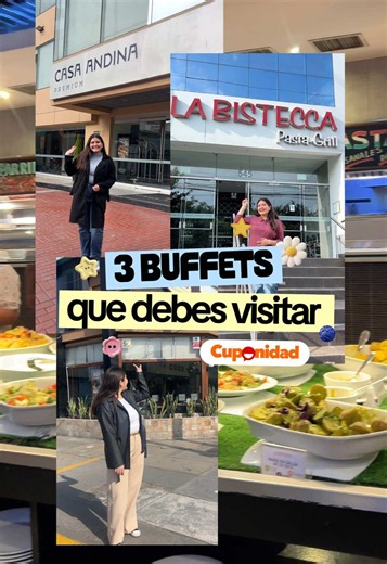 🍽️ Disfruta de los buffets más ricos a un súper precio 😱 Aprovecha y compra ya en cuponidad.pe 📲 #buffet #comida #ofertas #almuerzo #cuponidadperu