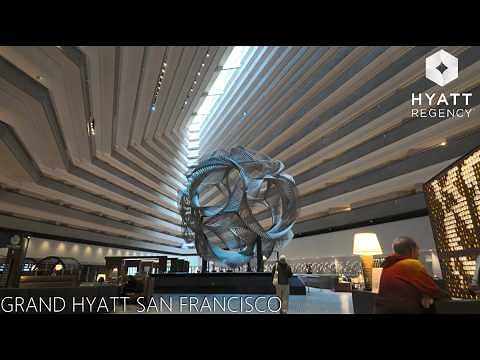 [4K] Hotel Tour | 🇺🇸 SAN FRANCISCO Hyatt Regency 2025