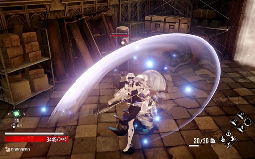 用电视机打噬血代码！？【4K 120HZ HDR】噬血代码画质测试