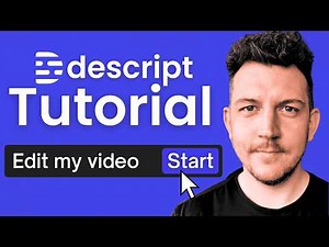 Descript Tutorial 2025: BEST AI Video Editor (You Just Type!)