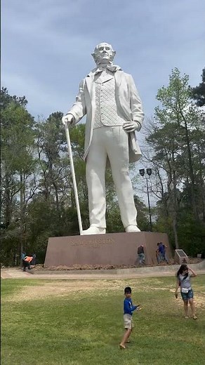 Sam Houston Statue in Huntsville, TX