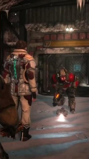 Dead Space 3 broken cutscene glitch #gaming #shorts #fyp #funny