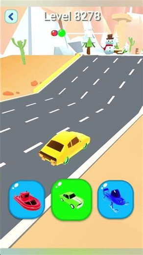 Shape shifting2 game level #8278 hyper casual game #shapeshifting #gameplay #gaming #shortvideo...