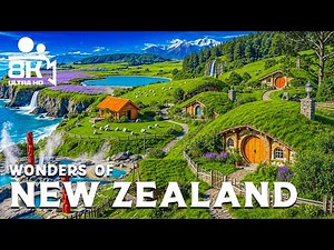 Wonders of New Zealand – Discover Glacial Lakes and Emerald Hills | Travel Video 4K