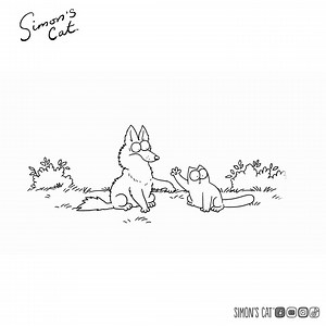 Who let the dogs out?! 🤨 | Simon's Cat