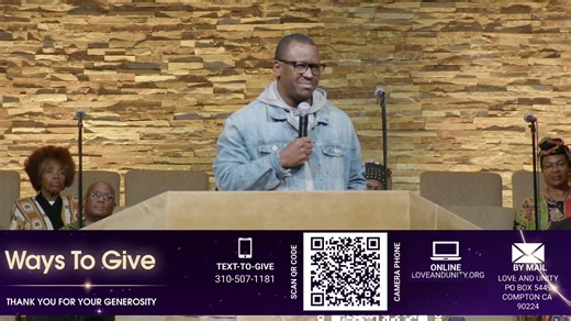 Sunday Evening 6:30pm Service With Bishop Ron C. Hill 02/15/2026 | Love and Unity