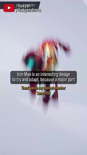 Iron Man looks almost a little alien | #marvelrivals #tbshorts #marvelrivalscommunity #marveltok #ironman