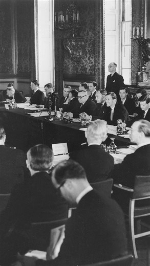 5 May 1949: Europe said never again. The Council of Europe was born – to defend human rights, democracy, and the rule of law. Watch the video & hear Ernest Bevin’s powerful opening words. Happy Birthday, Council of Europe. Let’s keep moving forward. | Council of Europe