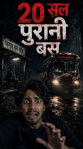 20 साल पुरानी भूतिया बस..😱🚌 |Bhoot Wali Video | BhootiyaVideo | darawni kahani |#bhoot #horror..