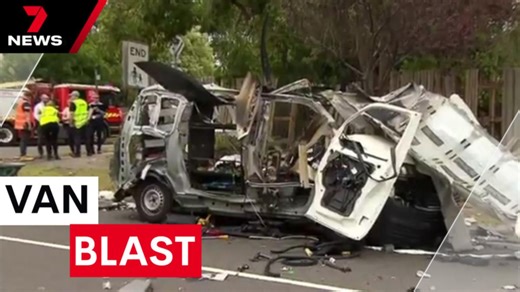 Mystery explosion rocks Melbourne suburb, leaves trail of detruction.
