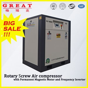 [Hot Item] Great! 15kw 20HP Screw Air Compressor with Pm Motor and Frequency Inverter