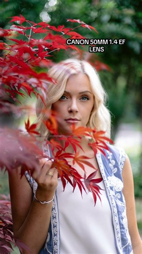 Get amazing portraits without using an expensive lens! #photography #portraitphotography #50mm