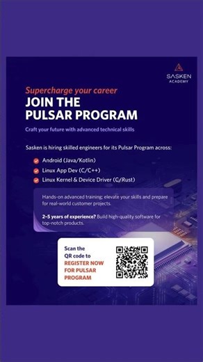 Supercharge Your Career with Sasken's Pulsar Program!