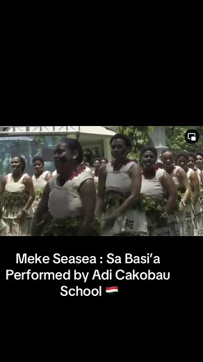 Fijian Meke Seasea: Traditional Dance Performance by Adi Cakobau School