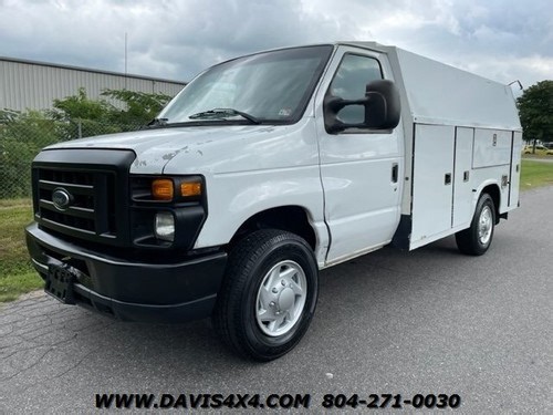 2011 Ford E-350 Knapheide Utility Work Body KUV Style Van | eBay