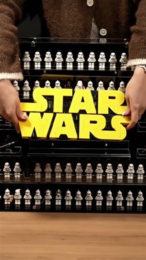 Star Wars Minifigure Display Case | The Ultimate Wall Display for Collectors