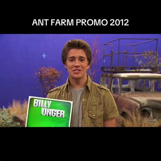 ant farm promo from 2012. billy unger guest starred in the episode ‘endurANTs’ #billyunger #antfarm #labrats #disneychannelthrowbacks #fyp