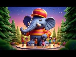 Elmer the Elephant | Fun and Colorful Song for Kids / Nursery Rhymes and Songs