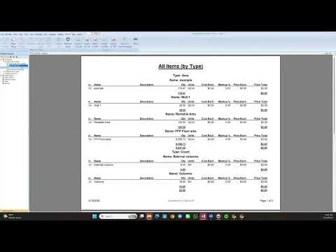 Part 4 Planswift Series (Page, Tools, Estimating, Templates, Settings)