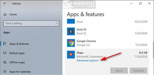 How to Reset a Windows Store App in Windows 10 & 11 - MajorGeeks