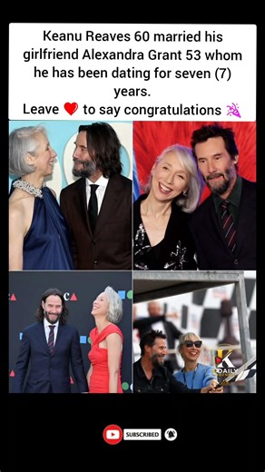 ❤️ KEANU REEVES FOUND LOVE THAT LASTED 7 YEARS… AND NOW IT’S FOREVER! 💍🥹