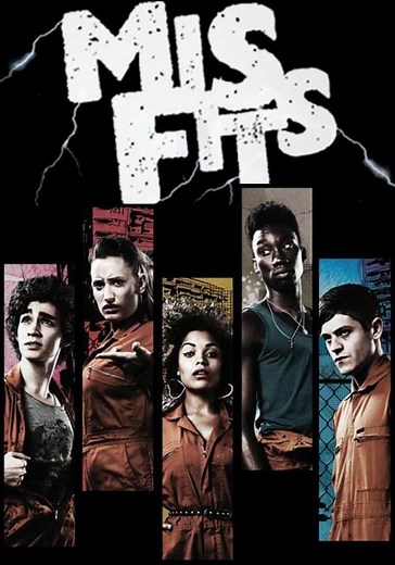 Misfits - Ver la serie online completa en español