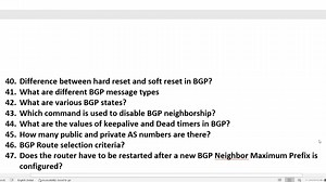 BGP Interview Questions... #bgp #routing #isp #internet #technology | PM Networking | Facebook