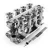 Speedmaster 1-148-003: Downdraft EFI Stack Intake Manifold - Small Block Chevy Fuel Injected - JEGS
