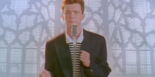 One billion people have now been Rickrolled: Iconic video passes landmark number of views