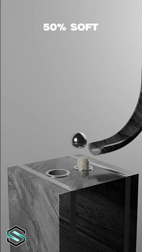 0% vs 100% Sphere Softness Simulation for Beginner