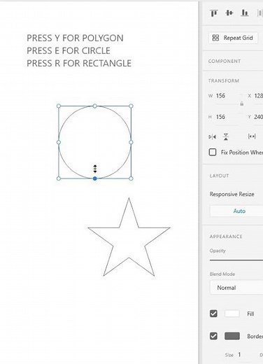 Adobe Xd shortcut tutorial #xd #adobexdtutorial #shapes