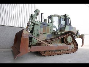 Demonstration video Caterpillar D7H series II Ex-army dozer