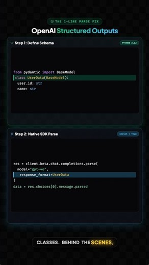 Structured Outputs: STOP Using json.loads() in Python ❌