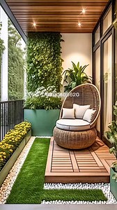 From sunrise to starlight 🌅🌌 this balcony is your personal escape into serenity 🌿💫" #BalconyDesignIdeas #BalconyDecorInspiration #BalconyView #StylishBalcony #CozyHomeVibes | Home Interiors
