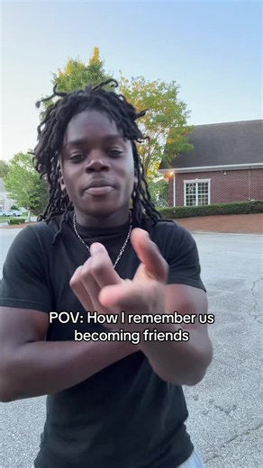 POV: How I Remember Us Becoming Friends