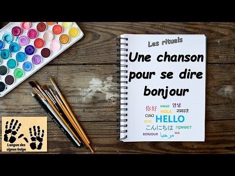 Pour se dire bonjour