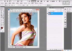 通过边界制作照片边框-PS cs5