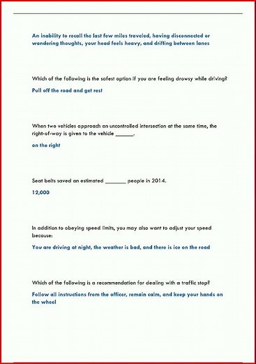Nsc Defensive Driving Course Final Exam Actual 100Qsasagrade video