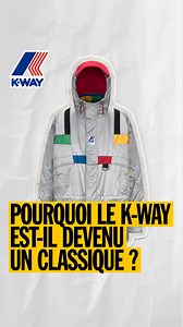 Konbini on Instagram: "Le K-Way : symbole culturel ou simple vêtement ? On a mené l’enquête ☂️"