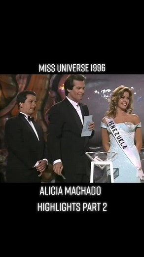 Alicia Machado: Miss Universe 1996 Highlights