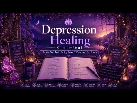 Depression Healing Subliminal | Rewire Your Brain for Joy, Peace & Emotional Freedom