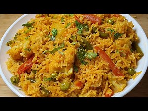 वेज तेहरी की लाजवाब रेसिपी ज़रूर बनाये l VEG TAHARI RECIPE l VEG TEHRI