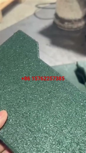 Rubber dog bone brick making machine