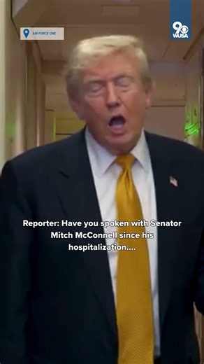 Trump says he has 'no idea' how McConnell is doing amid secretive hospitalization