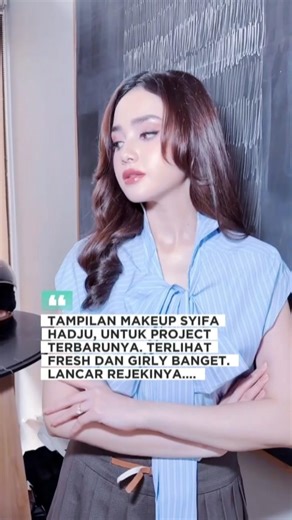 Get The Look: Syifa Hadju’s Fresh Girly Makeup 🎀 #SyifaHadju​ #elrumi​ #elsyifa​ #trending #shorts​