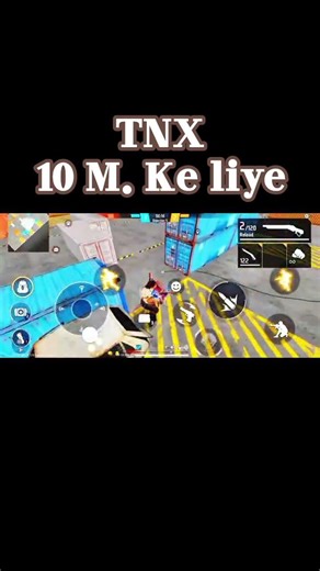 TNX 10 MILYAN KE LIUE #freefire #jumpstyle #games #esports #cheatcodes #itemshop