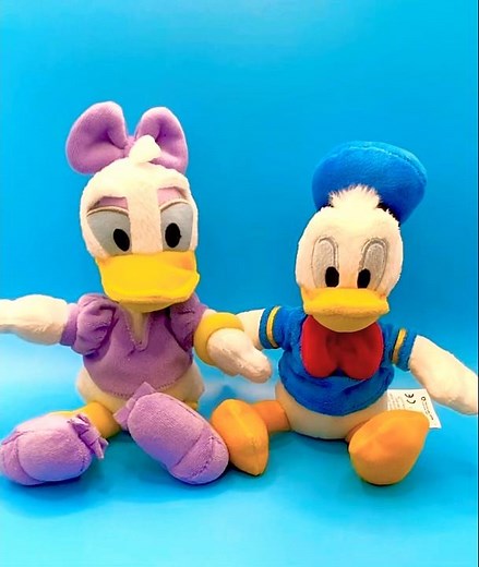 DONALD & DAISY DUCK PLUSH Mickey Mouse Characters #toyshort